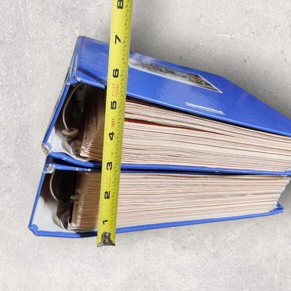 Set of 2 Newfield Dinosaur Collector Card Binders 3-Ring Full Sets Vintage Learn - Picture 5 of 11